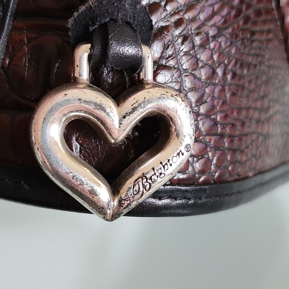 Brighton Black and Brown Shoulder Bag - Picture 14 of 14